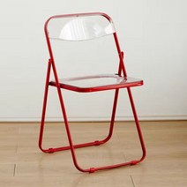 투명 접이식 의자 다양한색상, K, 1개