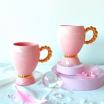 푸에르푸엘라 프리미엄 골드 머그컵 375ml 2p, 화이트 2
