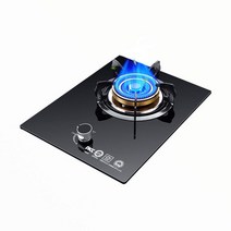 중식화구 중화렌지 강화 유리 패널/4.0KW 가정용 단일 버너 가스 스토브/데스크탑 임베디드 이중 목적 천연, 03 D02 natural gas