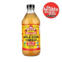 Bragg 영국 올가닉 사과주 식초 473ml 2팩 Organic Apple Cider Vinegar with The Mother 473ml