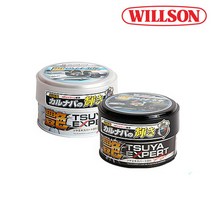 WILLSON 윌슨 츠야 엑스퍼트 솔리드 고체왁스 240g 화이트/블랙, 밝은 색상용