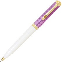 일본직발송 3. PELIKAN 펠리칸 볼펜 유성 바이올렛 화이트 스 베레 K600 한정 정식 수입품 B07QPGZ5DS, One Color