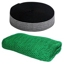 흰색줄바 50mm 20YD+그물망 녹색 3m x 5m 화물차 트럭 용달 안정망 낙하방지 밴드 벨트 스트랩 탄력바