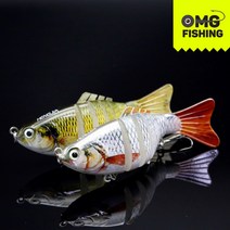 오마이갓피싱 홀릭각 리얼피쉬 95S 5컬러 빅베이트 스윔베이트 조인트미노우 배스 루어낚시, HLG-2