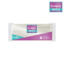 스컬피3 227g (Sculpey3) 대용량 폴리머클레이 6종, 펄(Pearl) 227g