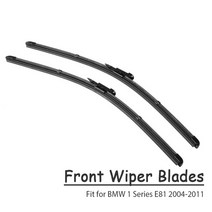 ZEMAR-앞 유리 와이퍼 블레이드 BMW E81 E82 E87 E88 F20 F21 시리즈 1 116i 118i 120i 125i 128i 130i 135i 116d 118d 1, [01] LHD System, [01] 20042011E81