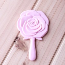 앤뷰티 미니손거울 원형손거울 손잡이 공주 손거울