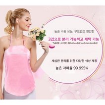 임신축하선물 임산부 전자파차단담요 앞치마 복대, 실버 그레이