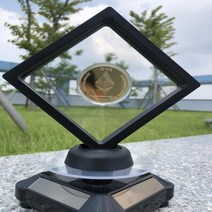 프리미엄 무중력 데코 기념 장식 주화 가상 암호화폐암호화폐 비트코인 이더리움 도지코인 파이코인 데코 장식 주화 가상화폐 채굴 coin, Ethereum Silver
