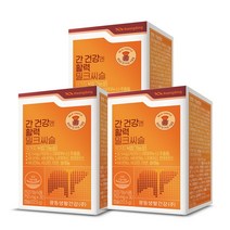 광동생활건강 간건강엔 활력밀크씨슬 3박스(3개월분)