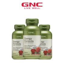 3병구성 GNC 허벌 플러스 과라나 250 mg 100 캡슐