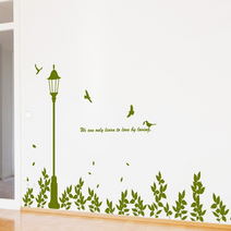 아트박스/낭만창고 dc032-숲의 하모니앤버드_원톤, 샌드브라운