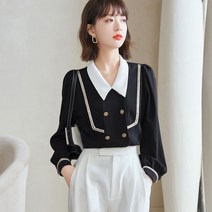 자켓형블라우스 블라우스자켓 여성 봄 가을 간절기 카라 남방 여자출근룩