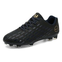 CERYTHRINA 남성용 편안한able 캐주얼 Soccer Cleats 네추럴 Turf 야외 풋공 Com펫ition 경량 소프트 터치 운동화 신발 브라이트 컬러 블랙 41