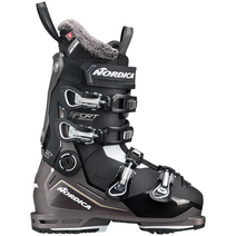 Nordica 스키장비 Sportmachine 3 85 Ski Boots Womens 2024, Black/Bronze/White, 23.5