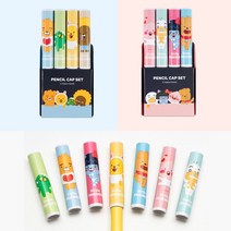 카카오 프렌즈 연필캡세트, A 블루 x 1개