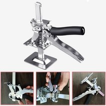 스테인레스 스틸 타일 레벨링 정밀 레귤레이터 로케이터 도구 건설 리프트, [02] 2PCS, 02 2PCS