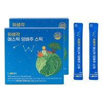 루킨 위생각 매스틱 양배추 스틱 21포 X 2박스, 294ml, 2개