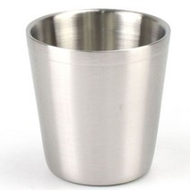 스텐컵 물컵 업소용 물잔 콜드컵 이중컵 무광 양치컵, 본상품선택