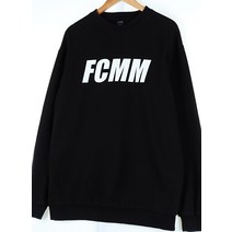 (XL)FCMM 맨투맨 티셔츠 블랙 기모 올드스쿨15