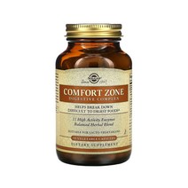 Solgar 솔가 Comfort Zone 아밀라제 리파아제 파인 효소 90베지캡슐, 90캡슐, 1팩