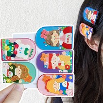 하나몰 여자아이 캐릭터 유아동 아크릴 머리핀 5종