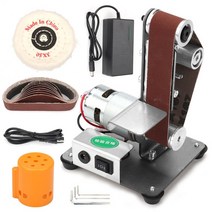 탁상그라인더 무선그라인더 에어그라인더 110V220V 미니 전기 벨트 샌더 DIY 연마 그라인딩 머신 고정 앵글 샤프닝 블레이드 커터 에지 전동 공구, [02] 10p Sanding Belts