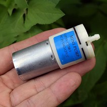 미니 에어펌프 DC 3V-6V 음소거 370 금속 정류자 산소 펌프, 한개옵션0