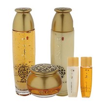 예지후 골드3종세트 에센스 스킨로션 비비크림 기초세트 영양크림 화장품세트 기초 수분 여드름 아이 미백 여성 화장품 10대 20대 30대 50대 여자 친구 엄마 생일 생신 선물, 1, 본상품선택