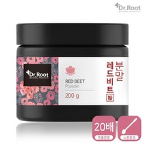 제주산 레드비트 분말 1통 200g, 상세설명 참조, 없음