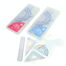 J.ROM 삼각자 각도기 이등변삼각자