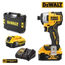 디월트 DCF809P2 20V MAX 5.0Ah BL 컴팩트 임팩 드라이버
