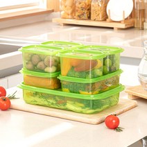 조일리빙 향균 밀폐용기 1800ml x 1p + 900ml x 2p + 450ml x 4p 7종 세트