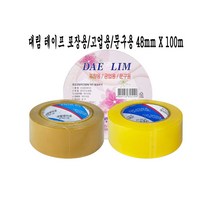 대림 테이프 포장용/공업용/문구용 48mm X 100M - O, OPP(갈색테이프)