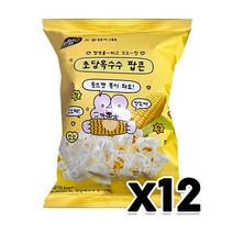 김토끼 초당옥수수팝콘 봉지스낵 50g x 12개
