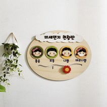어린이집 알림판 환경 게시판 미세먼지 현황판, 선택:05.학급 이동판