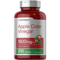 호바흐 애플사이다비니거 APPLE CIDER VINEGAR 1800mg 200캡슐, 1개