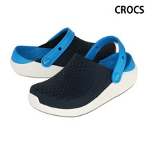 크록스 키즈 라이트라이드 클로그 K 샌들 네이비 205964-462