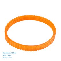 목공부품 268mm 둘레 전기 대패 질 벨트 1911B 9.6mm 너비 4mm 두께 구동 전동 공구 액세서리