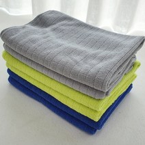 경편 바둑이 걸레 40X60cm 10장 묶음, 라이트그린 10장