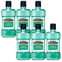 리스테린 세균억제 구강청결제 후레쉬버스트750ml, 750ml, 6개
