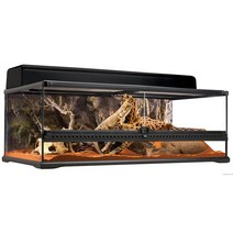 EXOTERRA 엑소테라 테라리움 사육장 90X45X30, 파손시 보상
