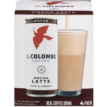 라콜롬브 드래프트 라떼 100% Arabica원두 La Colombe Draft Latte 1개 266ml 4개 세트, 트리플g, 9 Fl Oz(4팩)ml