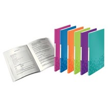 라이츠 와우 클리어 화일(20P/40P) 6종 BLUE 40P(LZ4632-36), 1개