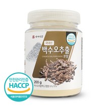 백세식품 백수오추출분말 200g HACCP 인증제품, 1병