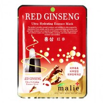 별도표기 마리에 마스크팩 홍삼 25g 10매 하이드레이팅 팩 시트 패치 주름 미간 팔자 이마 얼굴 세멘, 단품, 단품