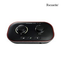 포커스라이트 Focusrite vocaster one 오디오 인터페이스 유튜브 방송