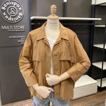 보니스팍스 NC02 홑겹 점퍼형 숏재킷 2 B21JK030