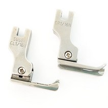 공업용노루발 본봉 미싱 이중스티치 좁은 노루발 1/16N, 왼쪽