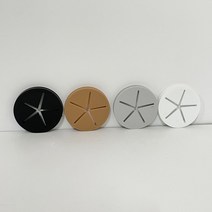 리폼플러스 고무전선캡 60파이 원형 덮개 마개 책상전선정리 전선캡, 고무전선캡 60파이 오크(1개)